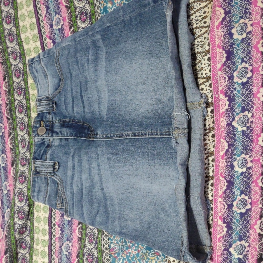 Denim skirt